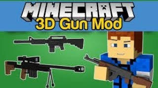 Minecraft 3d gun mod screenshot 4
