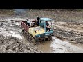 Track truck at a mud bog