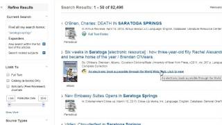 Limit Your Search To Specific Databases Using OneSearch