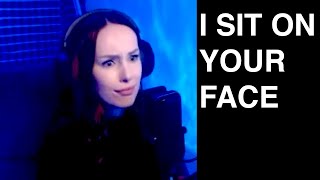 I Sit On Your Face If You Ask Me To. Facesitting With New Guys