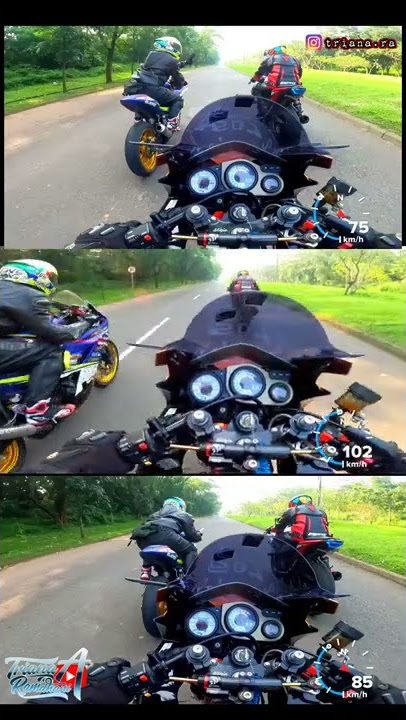 HAPPY DRAG RACE | R25 VS NINJA RR 🔥