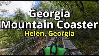 Georgia Mountain Coaster POV, Helen Georgia