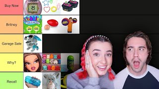 The Ultimate Toys From Our Childhood Tier List! (Water Wigglers, Tamagotchis, & More)