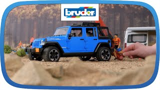 Jeep Wrangler Rubicon Unlimited + Kajak -- 02529 -- BRUDER Spielwaren by BruderSpielwaren 18,518 views 2 weeks ago 6 minutes, 5 seconds