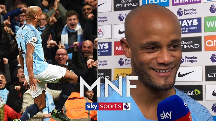"Everyone was shouting DON'T SHOOT!" | Vincent Kompany on his astounding goal against Leicester!