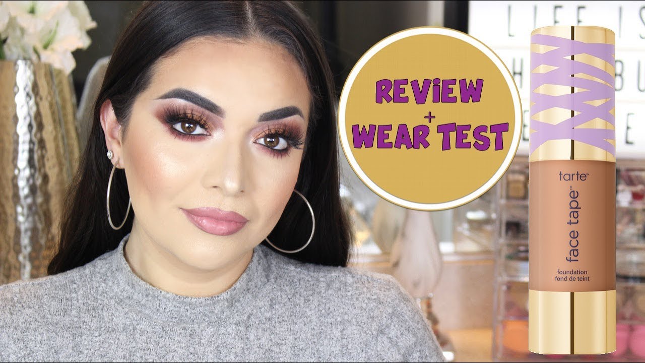 NEW TARTE FACE TAPE FOUNDATION REVIEW + WEAR TEST! YouTube