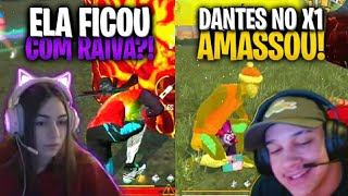 Dantes No X1 Com B4 Amanda, Ela Saiu Da Partida