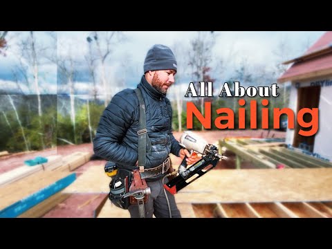 Building Walls ~ All about nailing patterns and placement