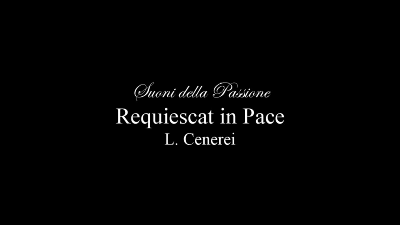 Marce Funebri Trani - Suoni della Passione   Requiescat in Pace