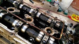 Toyota hilux 2TR engine repair and timing mark part 1