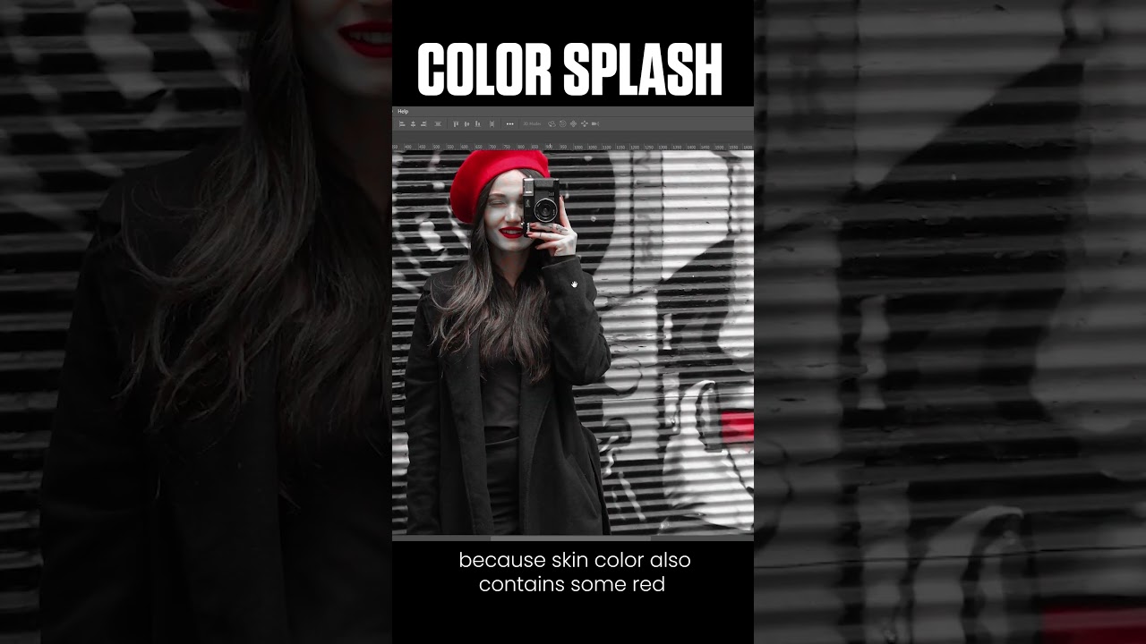 Color Splash Effect In Photoshoop | Vision Lads