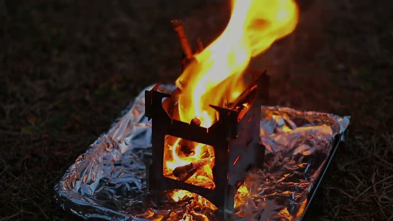 ENJOY! OUTDOOR』ツールの使い方 ウッドストーブ - 【アシェット