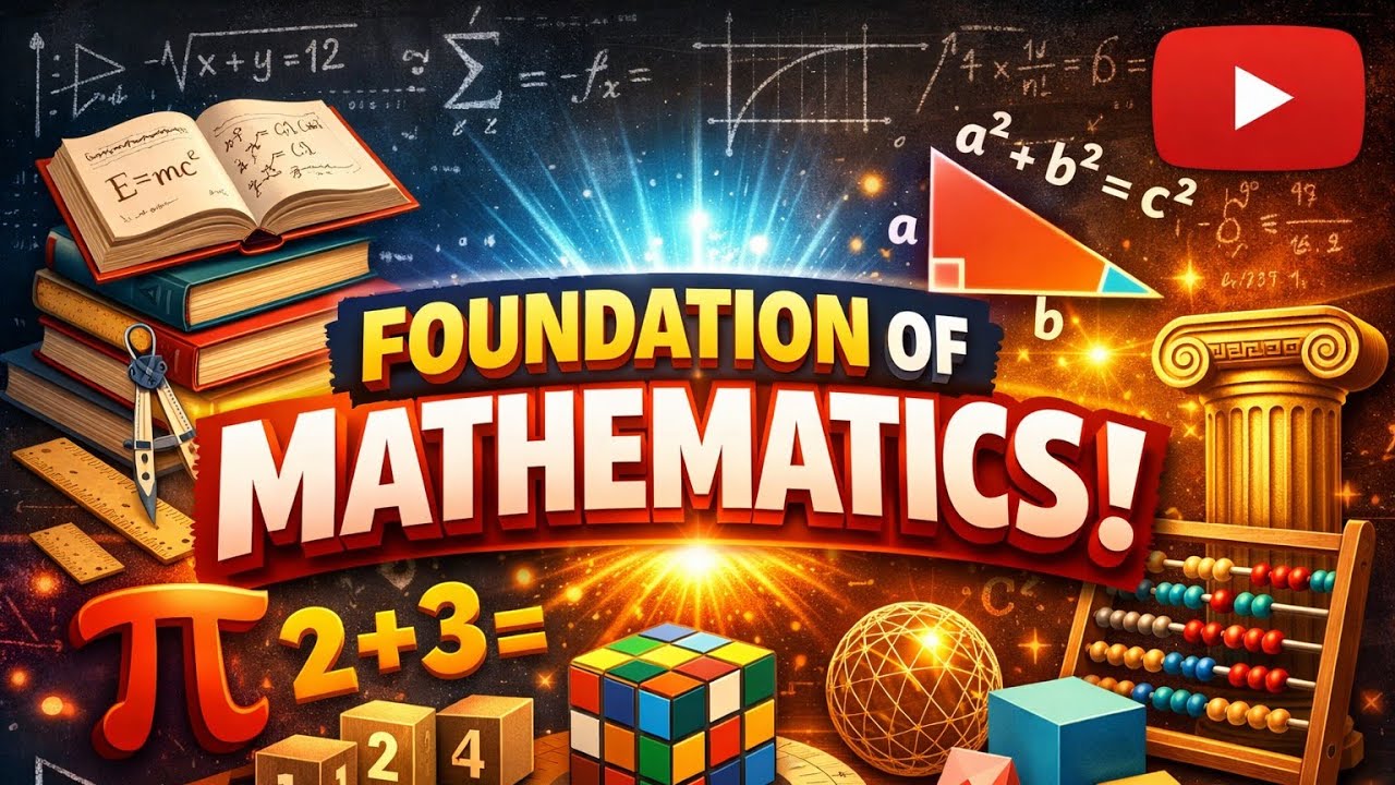 Foundation Of Mathematics! गणित की नींव! #maths #video #viral #trending 