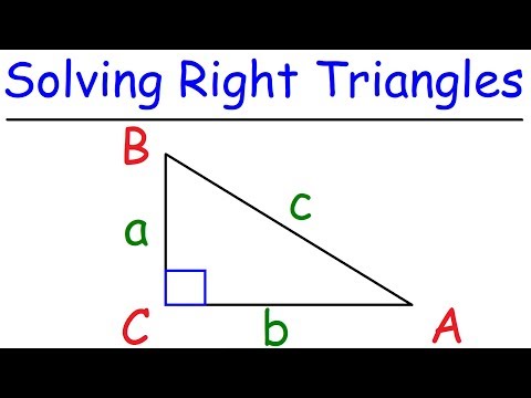 Solving Right Triangles