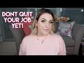 When Should You Quit Your Job to Become a Full Time Lash Tech?