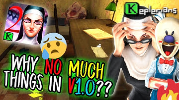 Why Keplerians Not Given A Major Update To Evil Nun 2 V1.0? | Evil Nun 2 New Update | Keplerians