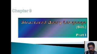 Class XII-Computer Applications-Chapter 9 - Structured Query Language (Part I)