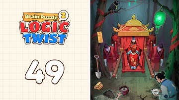 Brain Puzzle 2: Logic Twist Level 49 Exorcise & Escape