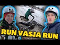 Забег на ПЕНДАЛЬ | Юра убил СНЕГОВИКА | VLOG Ep.26