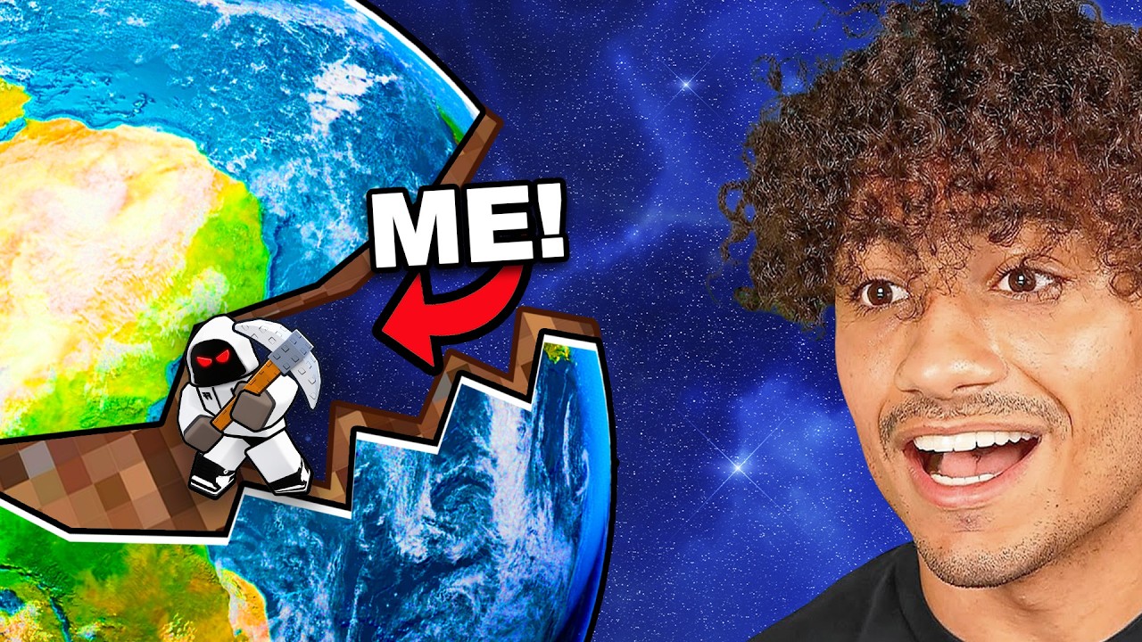 ROBLOX DRILL TO EARTH'S CORE..