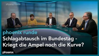 phoenix runde: Schlagabtausch im Bundestag – kriegt die Ampel noch die Kurve?