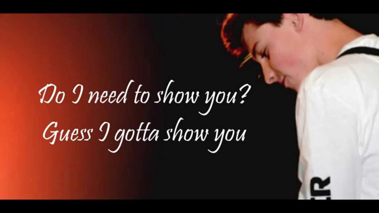 Shawn Mendes - Show You (lyrics) - YouTube