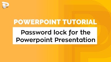 How to put password lock for the Powerpoint Presentation | Powerpoint Tutorial