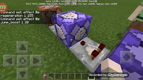 How to be the incredible hulk in mcpe only command blocks