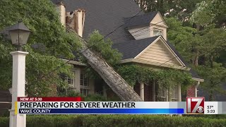 Celebrity Preparing for severe weather in Wake County Profile