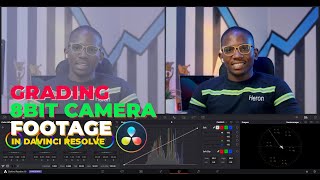 Grading 8 bit camera footage screenshot 2
