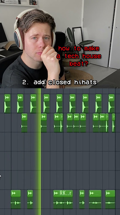 How to make a tech house beat? #tutorial #howto #producing