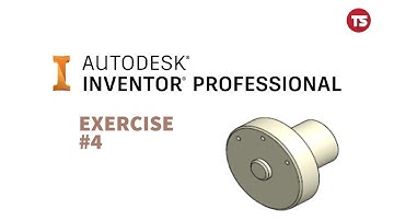 Inventor 2020 | Practice Exercise 4 | Housing Fixture