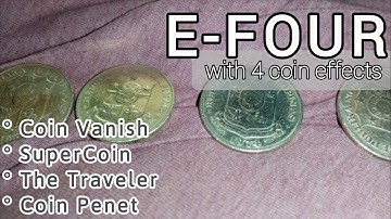 FREE Coin Magic | E-FOUR - LEARN NOW !! Coin magic Tutorial | Boss magic