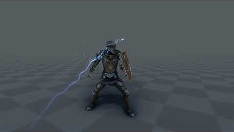 Unity lightning effect