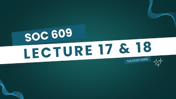 SOC609 || LECTURE 17 & 18 || CONTENT & DISCOURSE ANALYSIS IN QUALITATIVE RESEARCH || SHORT LECTURES