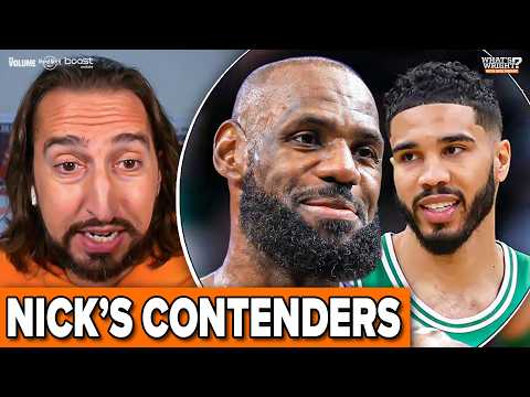 Nick Wright LISTS his 4 NBA Finals contenders: Do Lakers, Celtics, Knicks make the cut?