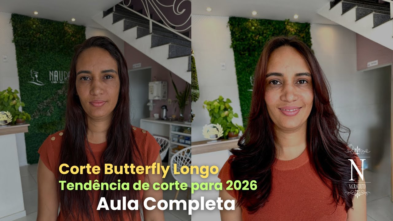 🔥 CORTE BUTTERFLY – TENDÊNCIA 2026 🔥
