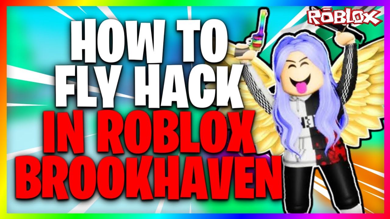 new flying hack! #roblox #brookhaven