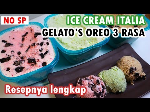 Video: Ais Krim Itali Di Rumah: Resipi Gelato Dan Semifredo Dengan Foto