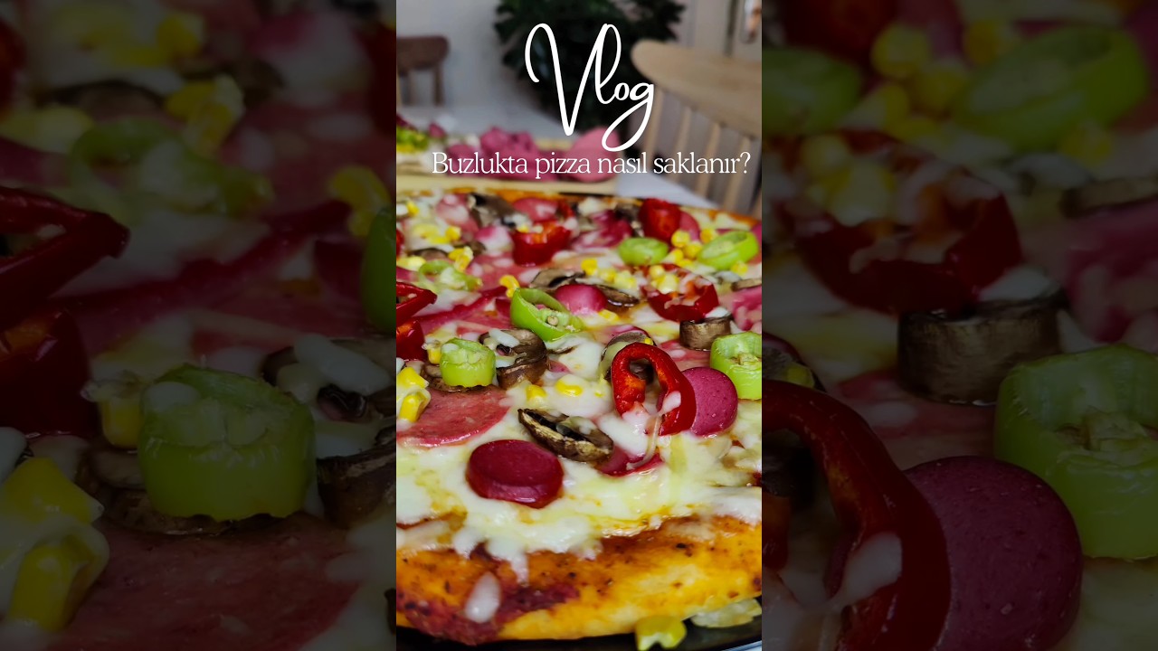 Buzlukta Pizza Nasıl Saklanır ? #margarita #shorts #pizza #pratiktarifler #asmr #tarifler #keşfet