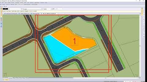 CIVIL DESIGNER FAQ - Cut fill difference shading plot key
