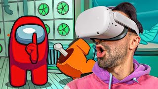Trolling My Friends In Among Us VR