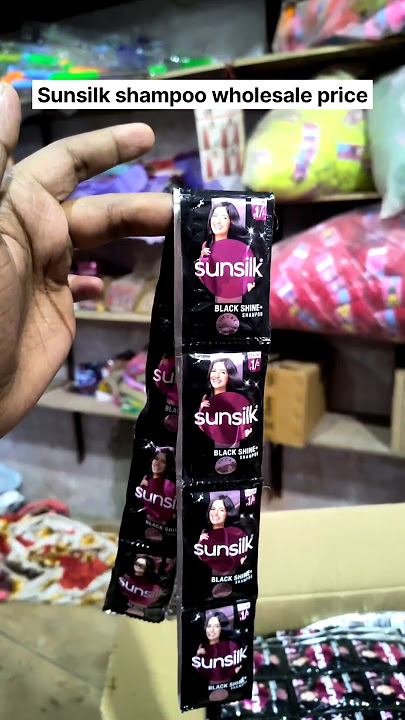 Sunsilk shampoo ₹1 sachet wholesale price 🤯 #dukaanwala #Sunsilk #sunsilkshampoo