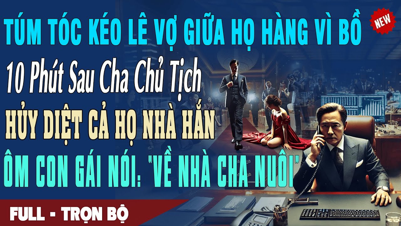 ❤️ Truyện Ngôn Tình TÚM TÓC KÉO LÊ VỢ VÌ BỒ 10P Cha Chủ Tịch Hủy Diệt Cả Nhà Hắn Nói: Về Nhà Với Cha