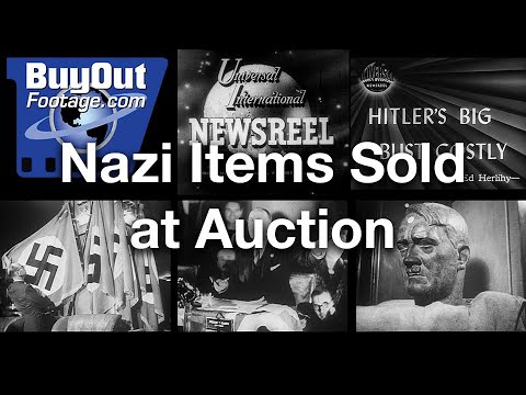 Nazi Era Items Sold At Auction 1945 Historic Film Footage