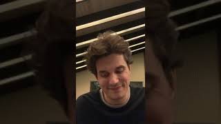 John Mayer Playing 'Waltz for Debby' by Bill Evans Trio on the Piano on Instagram Live 2019/02/04