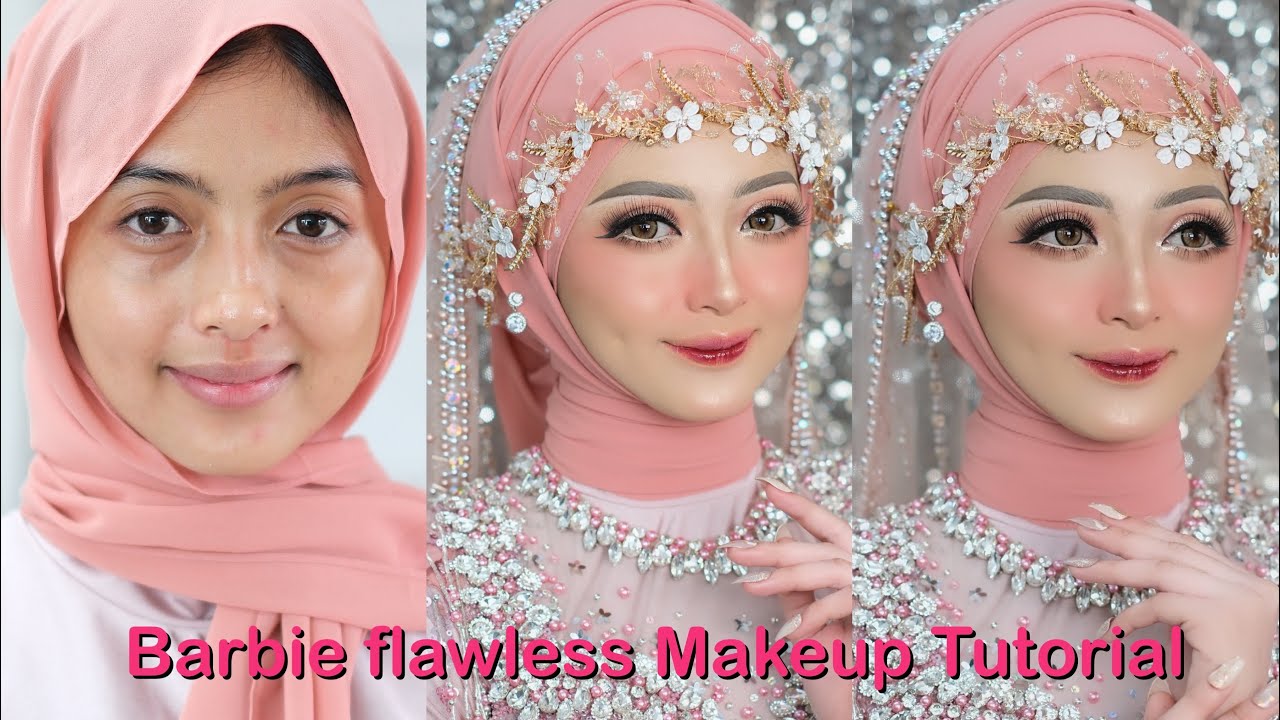 Makeup wedding Look Barbie soft | Ayyunazzuyyin
