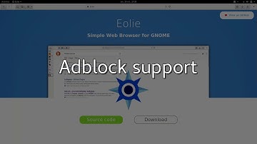 Eolie web browser