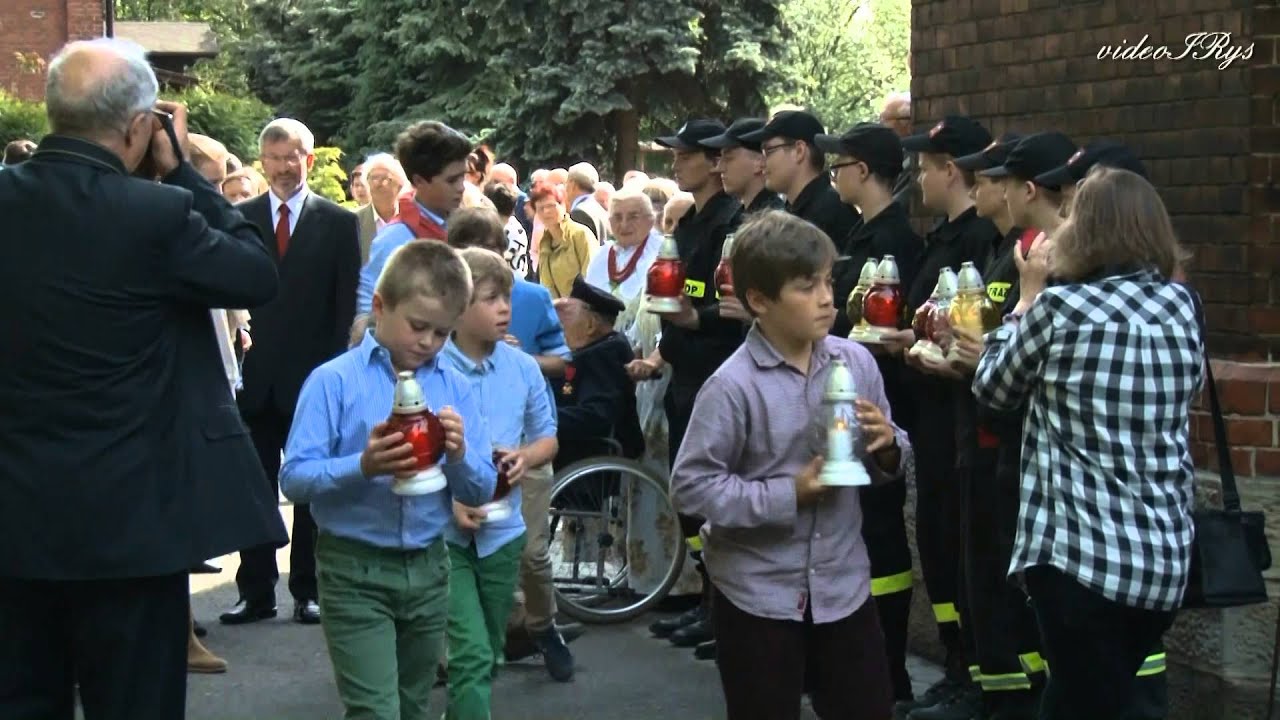Wizyta Rodu Henckel von Donnersmarck w Nakle Śląskim.