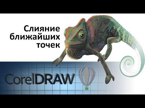 CorelDraw - Reduce node. Как объединить ближайшие точки.